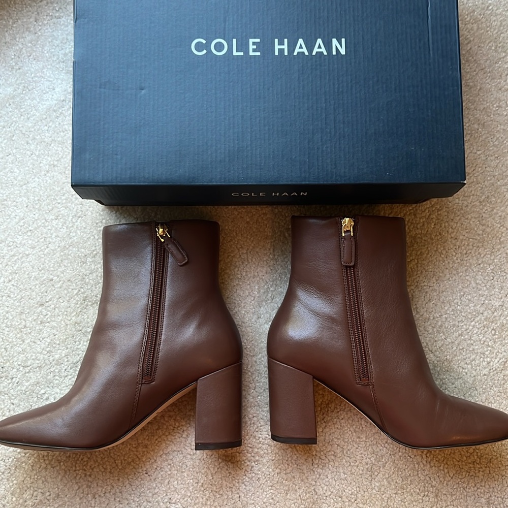 Cole Haan Chrystie Heeled Boots size 6 - Picture 2 of 7